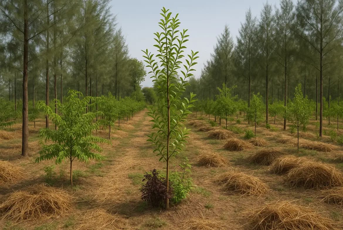 Sandalwood plantation